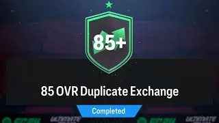 #EA SPORTS FC 24 #FC24 #UT #SBC 85+ Over duplicate exchange