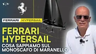FERRARI HYPERSAIL: monoscafo da 30 metri, 4 foil, niente motore. Team principal Giovanni Soldini