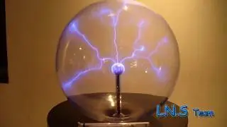 Giant Plasma Ball in Lisbon