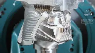 Making Darth Wader with WORKNC CAM