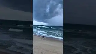 NITK beach | Amazing view | Clouds meeting the Sea #mangalore