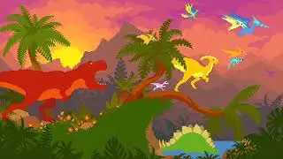 VolcanoDemo - Mark DeNardo -  Dino Run FLASH game FULL OST