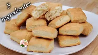 Bizcochitos con 3 INGREDIENTES Receta Facil de hacer 💞