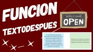 💡Extraer datos Con la Funci&oacute;n TEXTODESPUES 📖