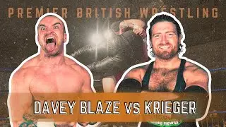 Davey Blaze vs Krieger : PBW LIVE IN AIRDRIE 28/9/24