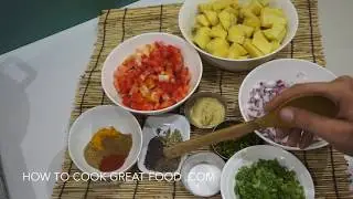 ★★ Sweet Potato Curry Vegan Recipe - वीट पटेटो Shakarkandi masala