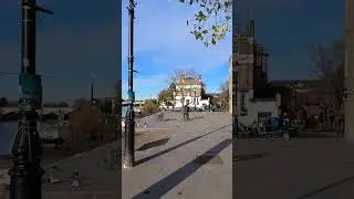 Cycling XII, Riverside, foliage, sunny. Richmond, London, UK, 20/11/24 #cycling #foliage #sunny