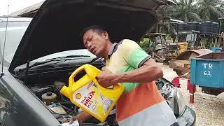 Maintenance engine NAZA Ria ll Kia 