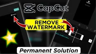 Capcut watermark removeকেপকাটের লোগো Remobe করুন।
