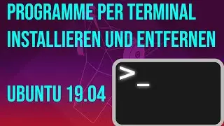 Linux Grundlagen #001 Software übers Terminal Installieren