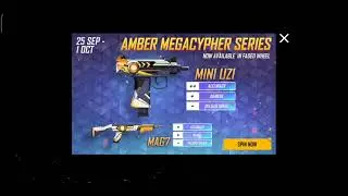 Today Event Free Fire 🔥/ new mini uzi skin / New mag7 skin free fire