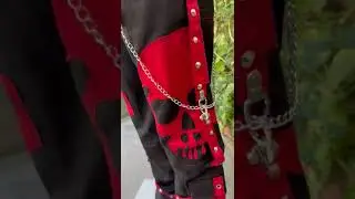 Black Soul Gothic Punk Pant