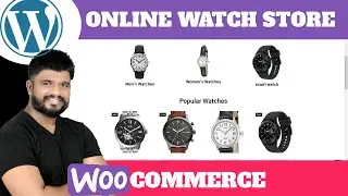 Ep2 - Online Watch Shop website wordpress woocommerce tutorial