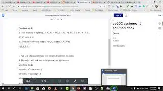 CS602 ~ Assignment No 3 Solution Fall 2019-20