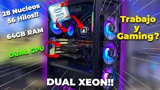 ARME UNA SUPER PC CON DOS PROCESADORES Y DOS GRAFICAS!!! Se puede jugar en ella? (Dual Xeon)
