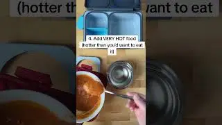 How do I keep food hot in my thermos? #lunchbox #omiebox #bentobox