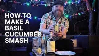 How to make a Basil Cucumber Smash