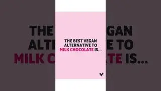 Best Vegan Milk Chocolate #shorts