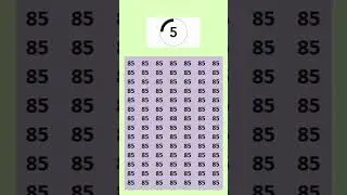 Optical illusion: If you have Hawk Eyes Find the Number 88 in 15 Secs