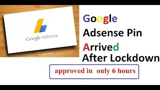 Google Adsense  Account Approved | google adsense pin finally arrived | Google adsense pin aa gaya