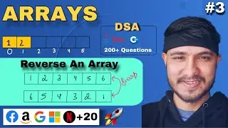 Reverse Array in Java/C++ | Array Reverse Tutorial | Method 1: Traversal Approach