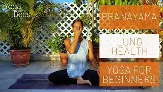 Yoga for Lung Health | Pranayama for Beginners | Yoga with Becs