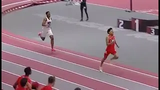 [Unratified]400m Indoor World Record - Christoper Morales Williams
