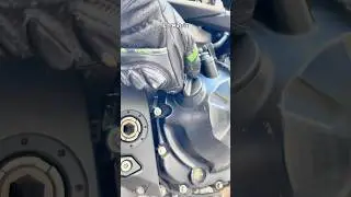 Motorcycle oil cap stuck? Try this hack
