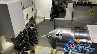 .223 Bolt Machined on a Quicktech T8 Hybrid Mill/Turn Center