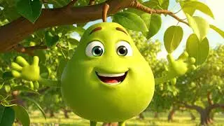 Hanging Out & Brightening Your Day! 🍐🌞 | Tiny Food Animation