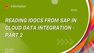 How to Read IDOCs from SAP in Cloud Data Integration (Part 2)