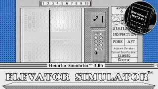 Elevator Simulator - A HyperCard Stack that Recreates the Exhilaration of a Real Life Elevator