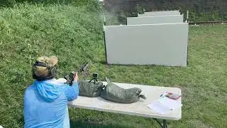 Drywall penetration test 110gr Hornady Vmax