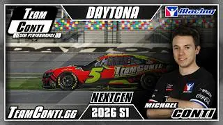 Team Conti Sim Performance | Руководство по квалификации | NASCAR NextGen в Дайтоне