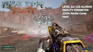 Phantom Fury - Level 10: Los Alamos Facility Perimeter (Hard, 100% Nanite Cores)