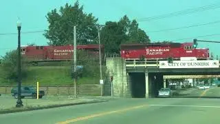 CP SD30-ECO  on Canadian Pacific Train