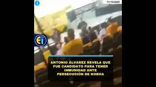 ⚽️ Antonio &Aacute;lvarez revela que fue candidato para tener inmunidad ante persecuci&oacute;n de Noboa.
