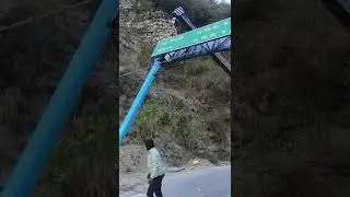 Cantilever Road Safety Sign Board
