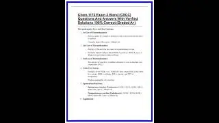 Chem1172 Exam 3 Blend CSCC Questions And Answers With Verified Solutions 100 Correct Graded A 636x88