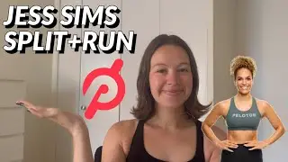 JESS SIMS' 4 DAY SPLIT + RUN REVIEW || PELOTON STRENGTH