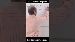 Complementary Angles Trigonometry Part-6trigonometry #competitiveexams #shortsfeed