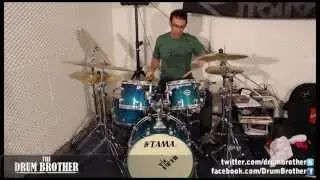 Drummer Dino Verdade (Bateras Beat) - 'Brazilian Samba' drum solo
