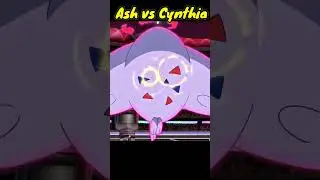 Ash vs Cynthia  #youtubeshorts #viralshorts