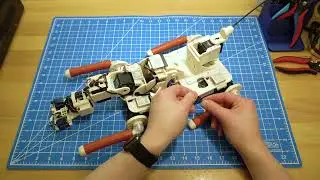 Therabot Robot Assembly Guide - E17: Tail, microSD Card, Collar, Battery, Power Up