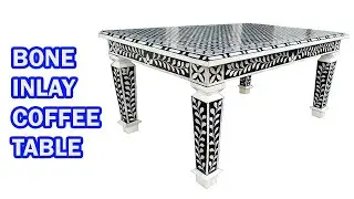 Best Bone Inlay Coffee Table - Furniture Home Decor