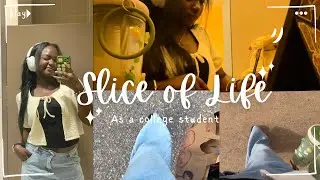 Slice of life as- a college student, study with me, Trader Joe&rsquo;s run, introvert vlog life