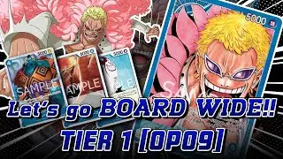 [OP09] Blue Doflamingo! INSANE SPAMMING CHARACTERS! [OPTCG SIM]