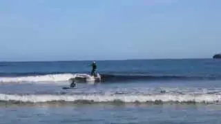 fun morning surfing with Dua- Natadola Beach, Fiji