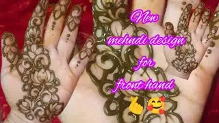 Creative new mehndi design#arabicmehndidesign #hennadesign 