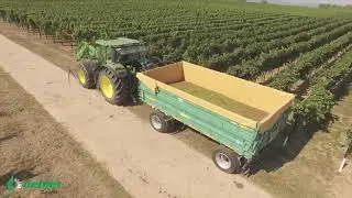 Oehler Zweiachs-Dreiseitenkipper OL ZDK 180 UW Weinbauversion